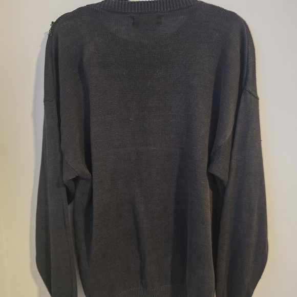 Western Connection Black Sequin Floral Sweater - Picture 8 of 11